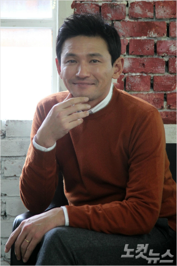 영화'히말라야'에서엄홍길대장역을맡아연기한배우황정민.(사진=박종민기자/자료사진)