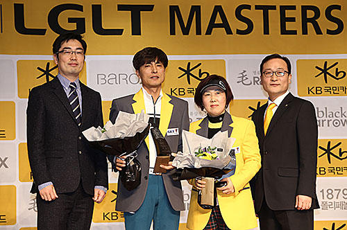 골프존 라이브 토너먼트, GLT 한천석, LGLT 하헌정 2015 GLT/LGLT 대상 수상