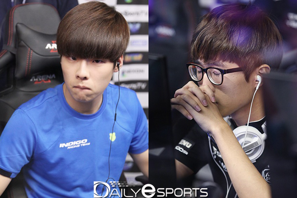 문호준(왼쪽)과 유영혁.