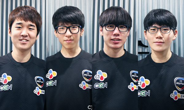 CJ 엔투스 LoL 팀, 2016 시즌 로스터 공개