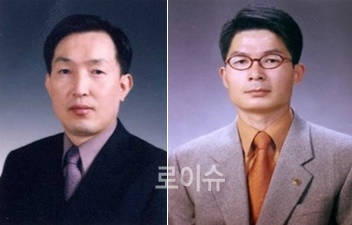 ▲(사진왼쪽부터)이재화상임위원,서정욱사무처장.(사진제공=부산시선거관리위원회)