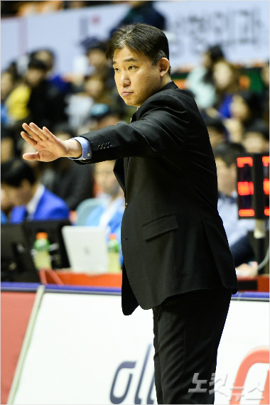 안양KGC인삼공사의김승기감독(사진/KBL)