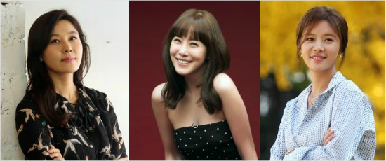 배우김하늘,김정은,황정음.(사진=자료사진)
