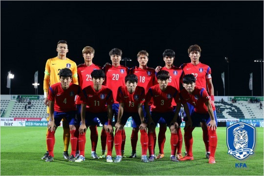 올림픽축구대표팀(사진제공/대한축구협회)