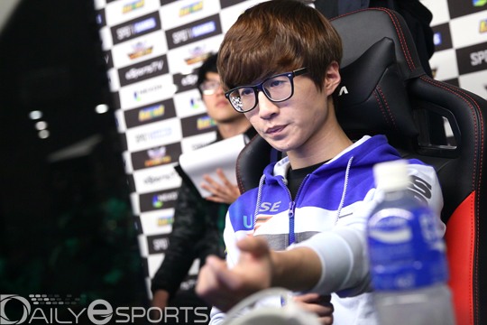 패자조 경기에 나서는 유베이스 알스타즈 유영혁.