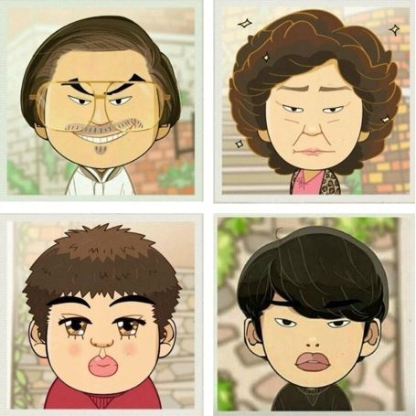'응답하라 1988' 캐리커쳐…"누가 그린 거야?"