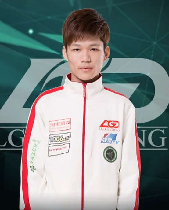 LGD 게이밍 시절의 정글러 'TBQ' 주용촨(사진=LoL e스포츠피디아 발췌).