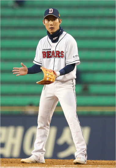 고영민.(사진=두산베어스제공)