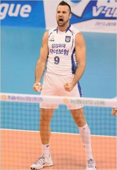 삼성화재외국인공격수그로저.(사진=KOVO제공)