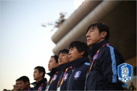 신태용감독이이끄는올림픽축구대표팀은2016아시아축구연맹(AFC)23세이하(U-23)챔피언십에서조별예선2연승으로일찌감치8강진출을확정했다.(자료사진=대한축구협회)