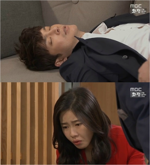 MBC'압구정백야'방송화면중.