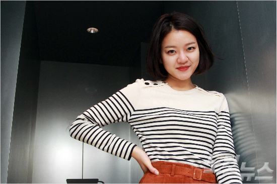 삼청동의한카페에서영화'오빠생각'에출연한배우고아성이CBS노컷뉴스와인터뷰를하고있다.(사진=윤창원기자/자료사진)