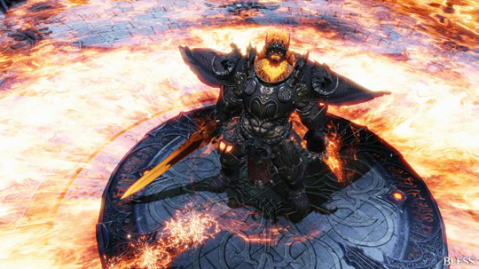 '니그라투리스' 보스 몬스터 화염군주 플로가스