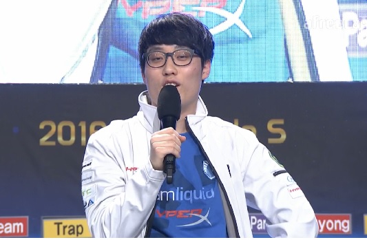 리퀴드 윤영서(사진=아프리카TV 생중계 캡처).