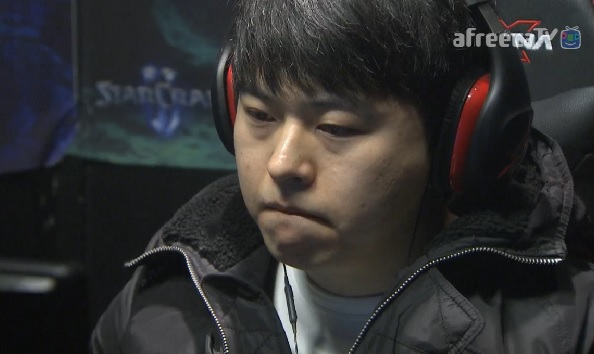 삼성 갤럭시 송병구(사진=아프리카TV 생중계 캡처).