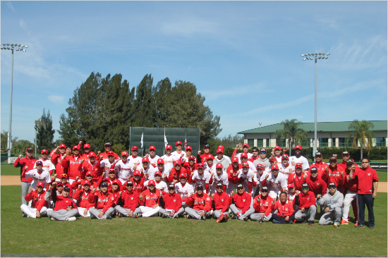 1차스프링캠프를마치고귀국하는SK.(사진=SK와이번스제공)