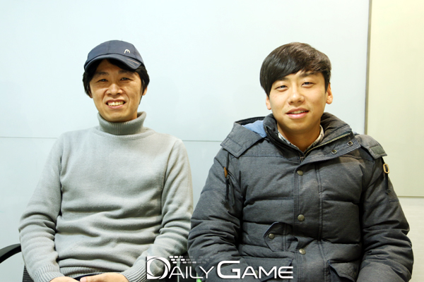 게임테일즈 김상융 프로그램 실장(왼쪽)과 유태현 기획팀장.