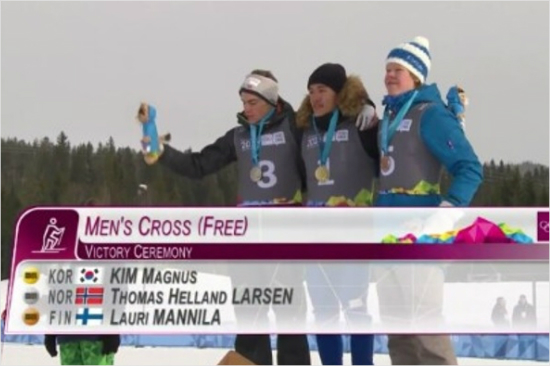 김마그너스, 韓 유스올림픽 스키 사상 첫 金