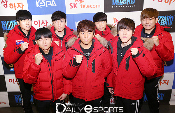 프로리그 단독 1위에 올라선 SK텔레콤 T1.