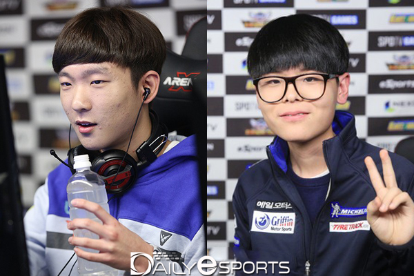 유베이스 알스타즈 김승태(왼쪽)와 문민기.