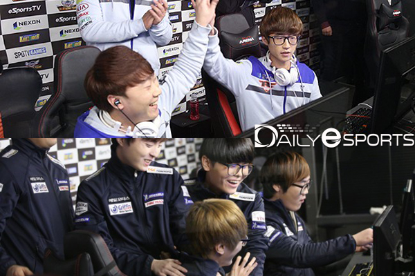 유베이스 알스타즈(위)와 예일모터스&그리핀.