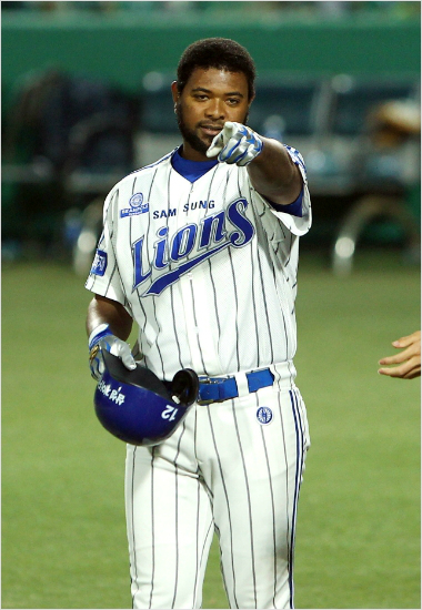 야마이코나바로.(사진=삼성라이온즈제공)