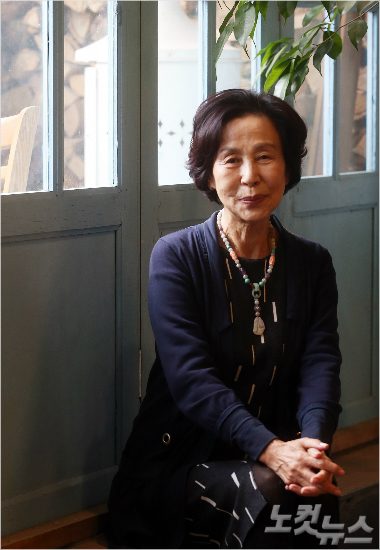 일본군위안부이야기를다룬영화'귀향'출연배우손숙.(사진=황진환기자/자료사진)