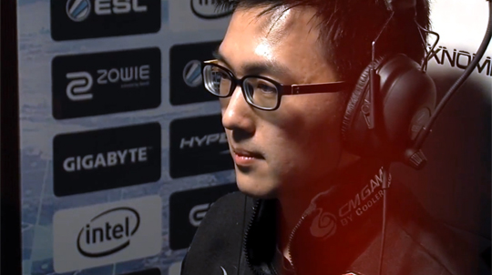 2016 WCS 윈터 서킷에서 우승을 차지한 최성훈.(사진=트위치TV WCS 중계화면 캡처)