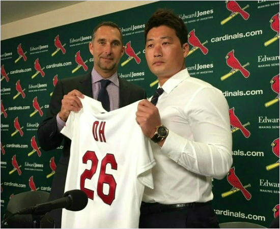 STL 감독 "오승환 호투, 사랑할 수밖에 없어"