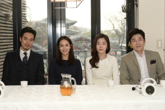 (왼쪽부터)배우김민준,조여정,신윤주,이승준(사진=KBS제공)