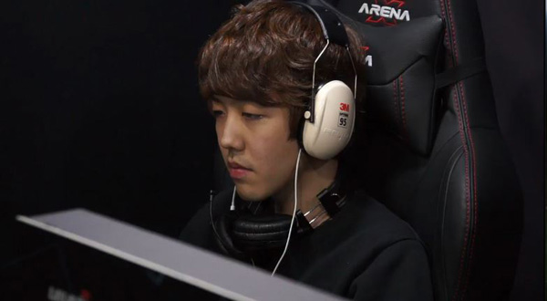 경기를 준비하는 에버8 위너스. (사진 제공=나이스게임TV 중계 캡처)