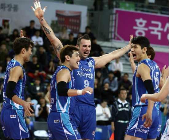 삼성화재.(사진=발리볼코리아제공)