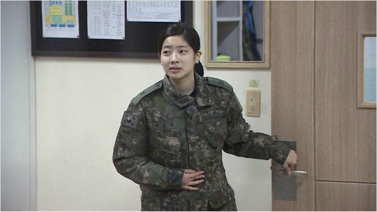 MBC'일밤-진짜사나이'에출연한트와이스다현.(사진=MBC제공)
