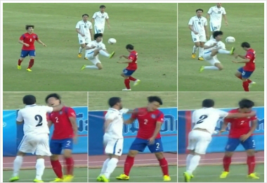 상대폭력에도흥분하지않은심상민.