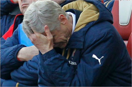 "내가아스널을위해얼마나애썼는데..."아르센벵거감독.(ESPN영상캡처)