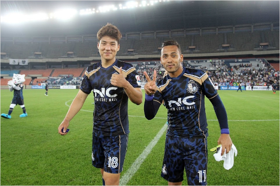 서울이랜드FC는지난해에이어2년연속브라질출신외국인공격수타라바이를임대해K리그클래식승격에도전한다.(자료사진=서울이랜드FC)