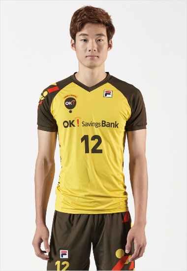 1세트에원포인트서버로투입돼분위기를바꾼OK저축은행전병선.(사진=KOVO제공)