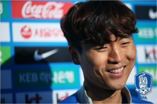 문창진은사실상리우올림픽본선행이확정된'와일드카드'손흥민과자신이경기스타일면에서좋은호흡을보여줄수있다는자신감을감추지않았다.(자료사진=대한축구협회)