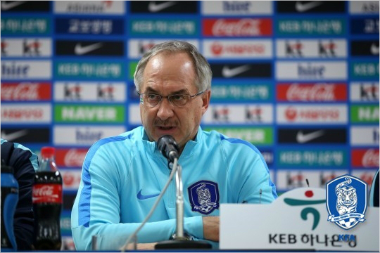 울리슈틸리케감독.(사진=대한축구협회제공)