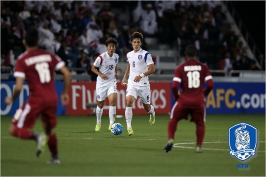 박용우는제한된인원으로단시간에여러경기를치러야하는토너먼트대회에서더욱활용도가높은멀티플레이어라는점이돋보인다.(자료사진=대한축구협회)