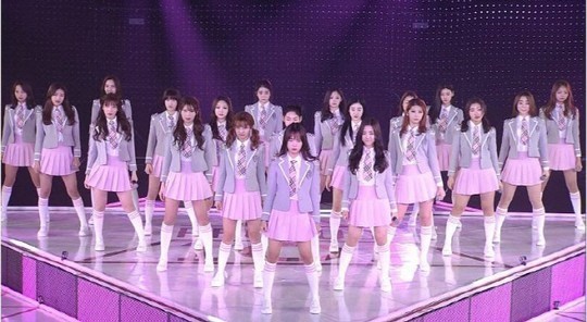 ▲'프로듀스101'첫공연이미지.