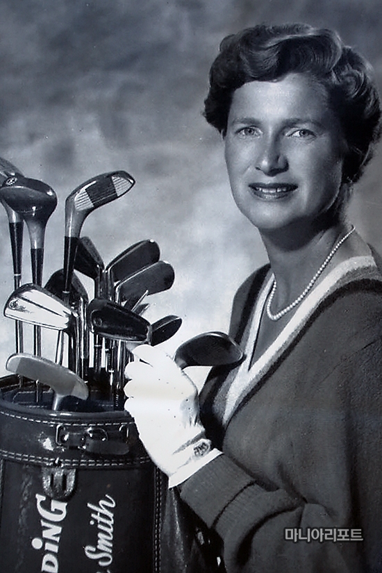 ▲LPGA투어의홍보를위해남다른노력을했던마릴린스미스.