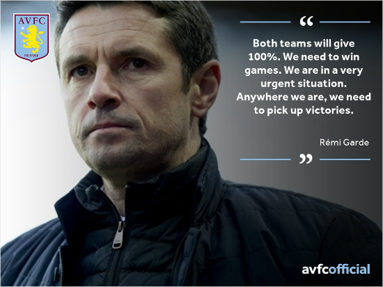 아스톤빌라는지난해11월팀셔우드감독에이어레미가르드감독도성적부진을이유로경질했다.아스톤빌라는프리미어리그출범후처음으로2부리그로강등될처지다.(자료사진=아스톤빌라공식트위터)