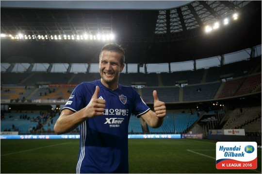 "내가3라운드MVP."울산미드필더코바.(사진=한국프로축구연맹제공)