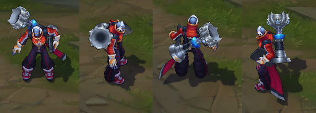 '페이커' 이상혁이 많이 쓰면서 어떤 디자인으로 나올지 기대를 모았던 라이즈의 우승 스킨.