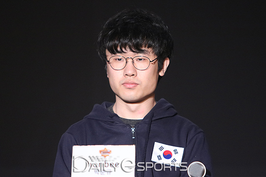 한국 대표 '혼비' 박준규.