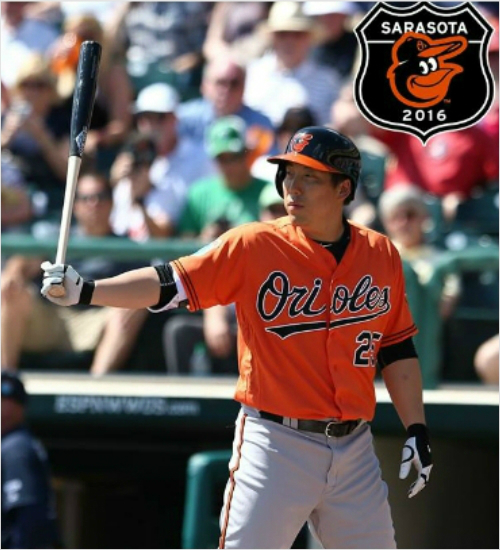 11일(한국시각)탬파베이와경기에서빅리그데뷔전을치른볼티모어김현수.(자료사진=볼티모어)