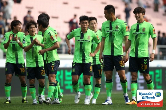 시즌초반계속된로테이션으로주춤한전북.(사진=한국프로축구연맹제공)