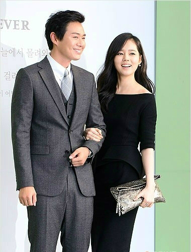 연정훈(왼쪽),한가인부부(사진=자료사진)