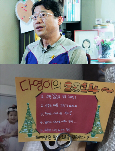 세월호다큐멘터리영화'업사이드다운'에출연한다영아버지김현동씨.(사진=시네마달제공,김현동씨제공)